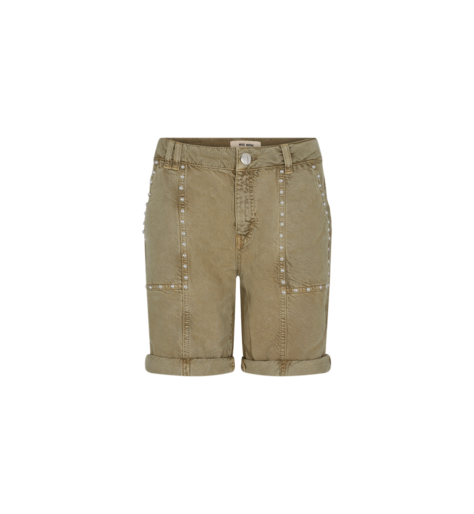 Bianche Twill Shorts - DEGRASSI Shorts Mos Mosh